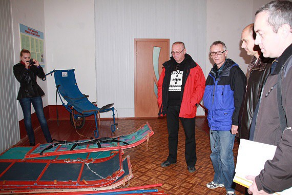 P�ed�v�n� materi�lu v centr�le v U�horod�