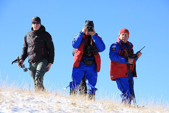 Z�chran��i z Biesczad na polonin� Kr�sna