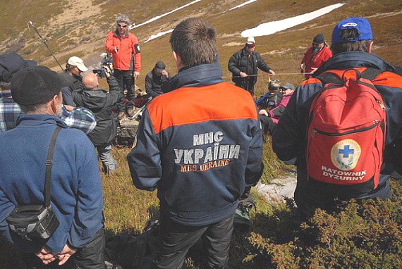 Praktick� ��st setk�n� na polonin� Runa