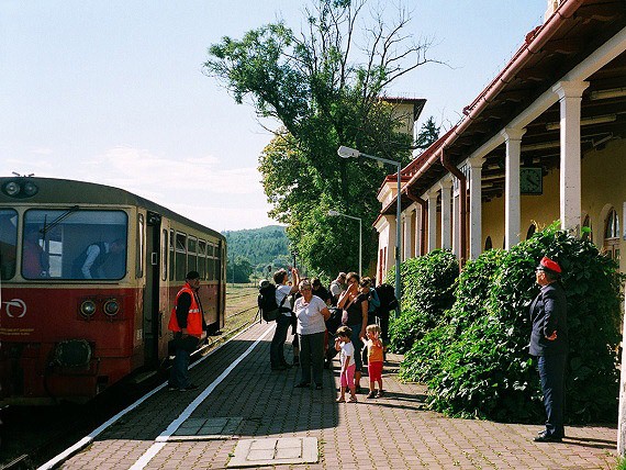 Po p��jezdu vlaku do Lupkowa