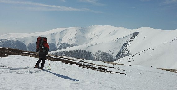 Lavina na Velik�m Verchu, b�ezen 2012