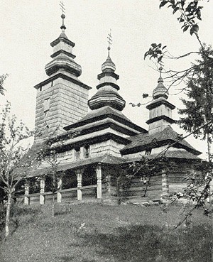 Rusínský kostelík v Ploském