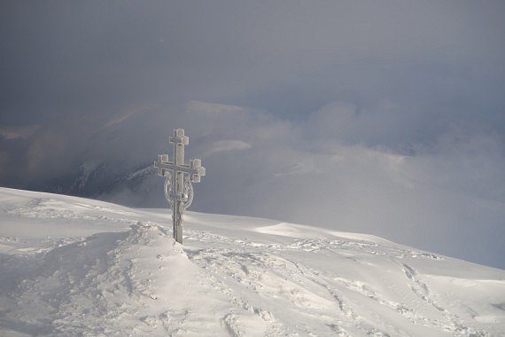 Ukrajina pod hromadami sněhu