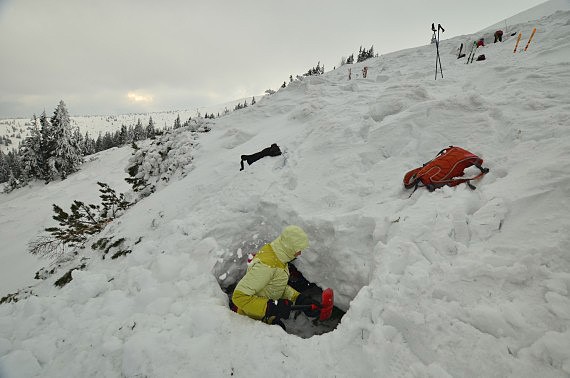 Ukrajin�t� kolegov� v Krkono��ch