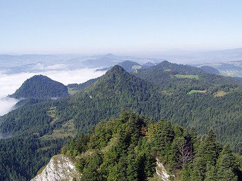 Pieniny z vrcholu Trzy Korony
