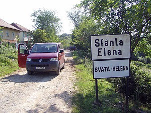 Do Svat� Heleny vede pouze �otolinov� cesta