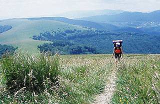 V�stup na nejvy��� vrchol Starohorsk�ch vrch�