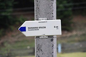 Sm�rov� tabulka na poloninu Kr�sna