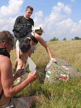 Rozcest� t�� zna�ek, Kr�sna