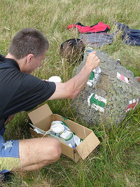 Zakon�en� zelen� zna�ky