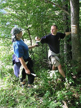 �erven� zna�ka na Svidovec