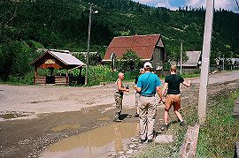 Zna�en� trasy na Syvulju