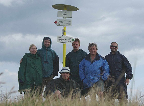 Rozcestn�k na Temp�