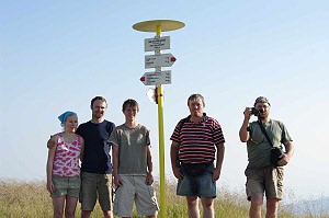 Turistick� rozcestn�k pod Sihljanskim